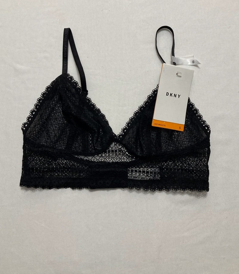 DKNY Lace Bralette BLACK S
