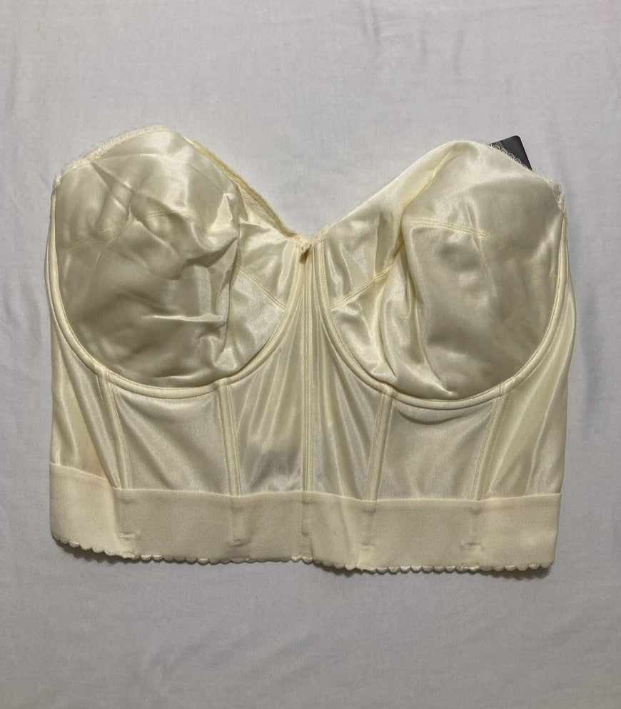 DOMINIQUE Backless Strapless Bustier Bridal Bra IVORY 42F
