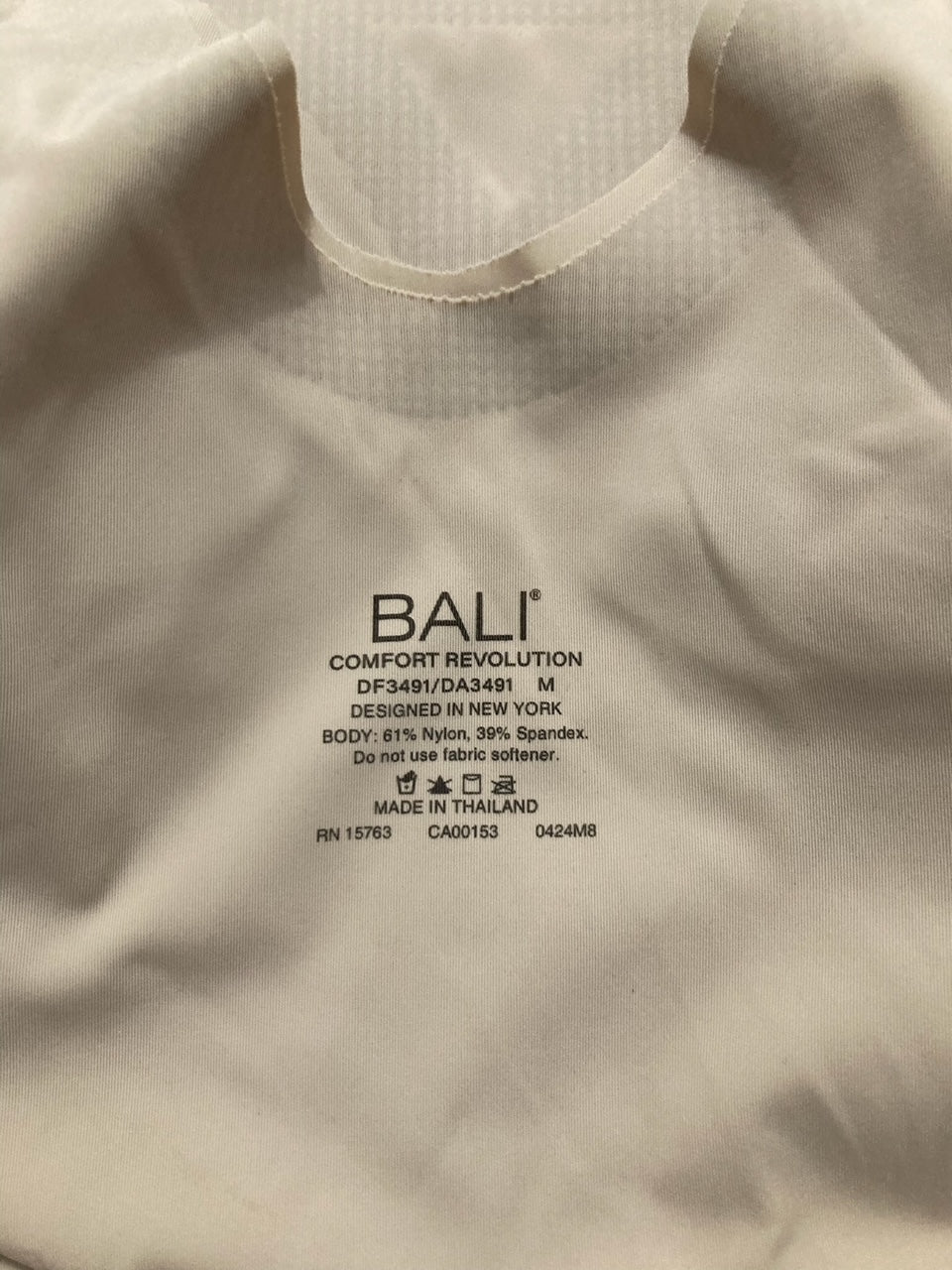 BALI Wireless Bra Comfort Revolution Easylite T-Shirt NUDE M