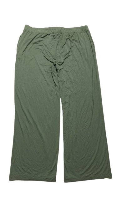 STATE OF DAY Mismatched 3 pc Fluid Knit Pajama Set GREEN XL/XXL
