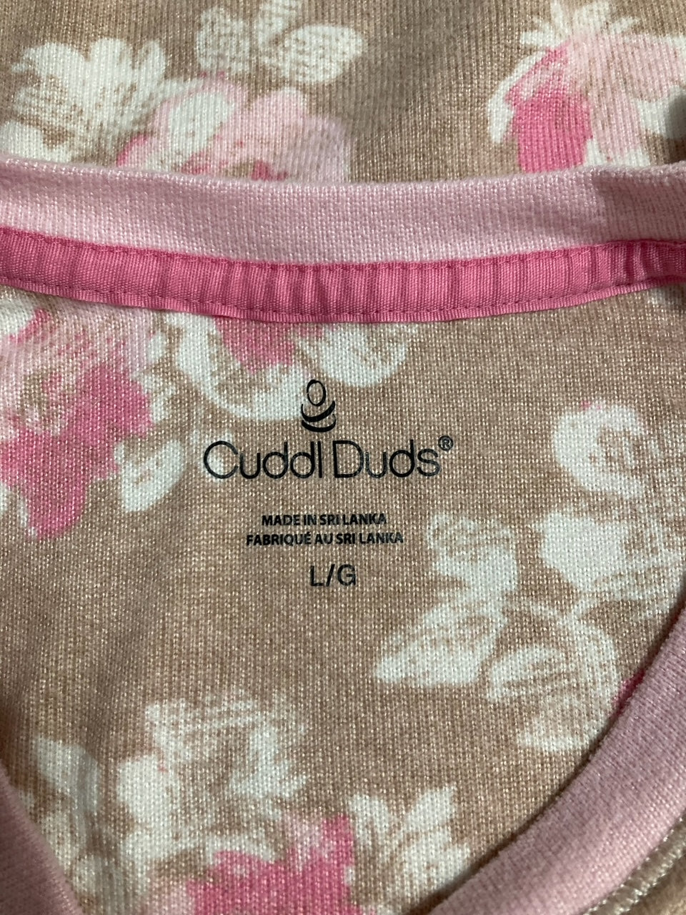 CUDDL DUDS Long pajama set COFFE L