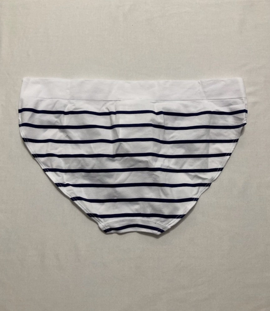 LAUREN RALPH LAUREN Brief Panty Small Beige Seamless Underwear WHITE XL