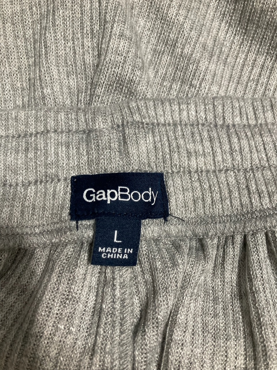 GAPBODY Waist Jogger Pajama Pants GRAY L