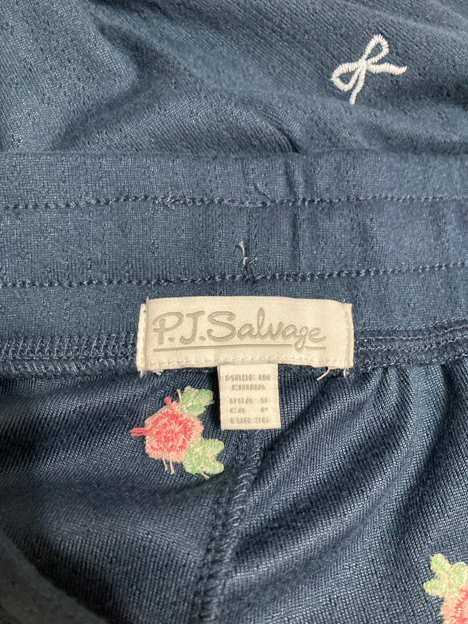 PJ SALVAGE Pajama pants BLUE 9