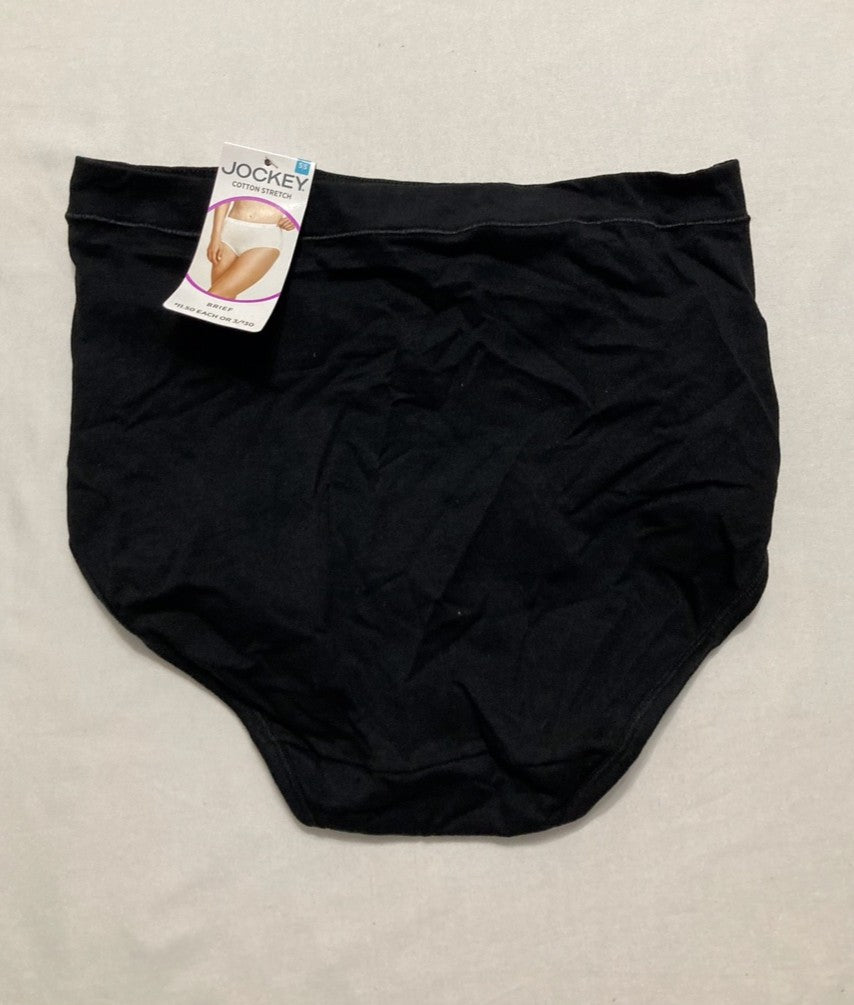JOCKEY Cotton Stretch Brief Panty BLACK 5