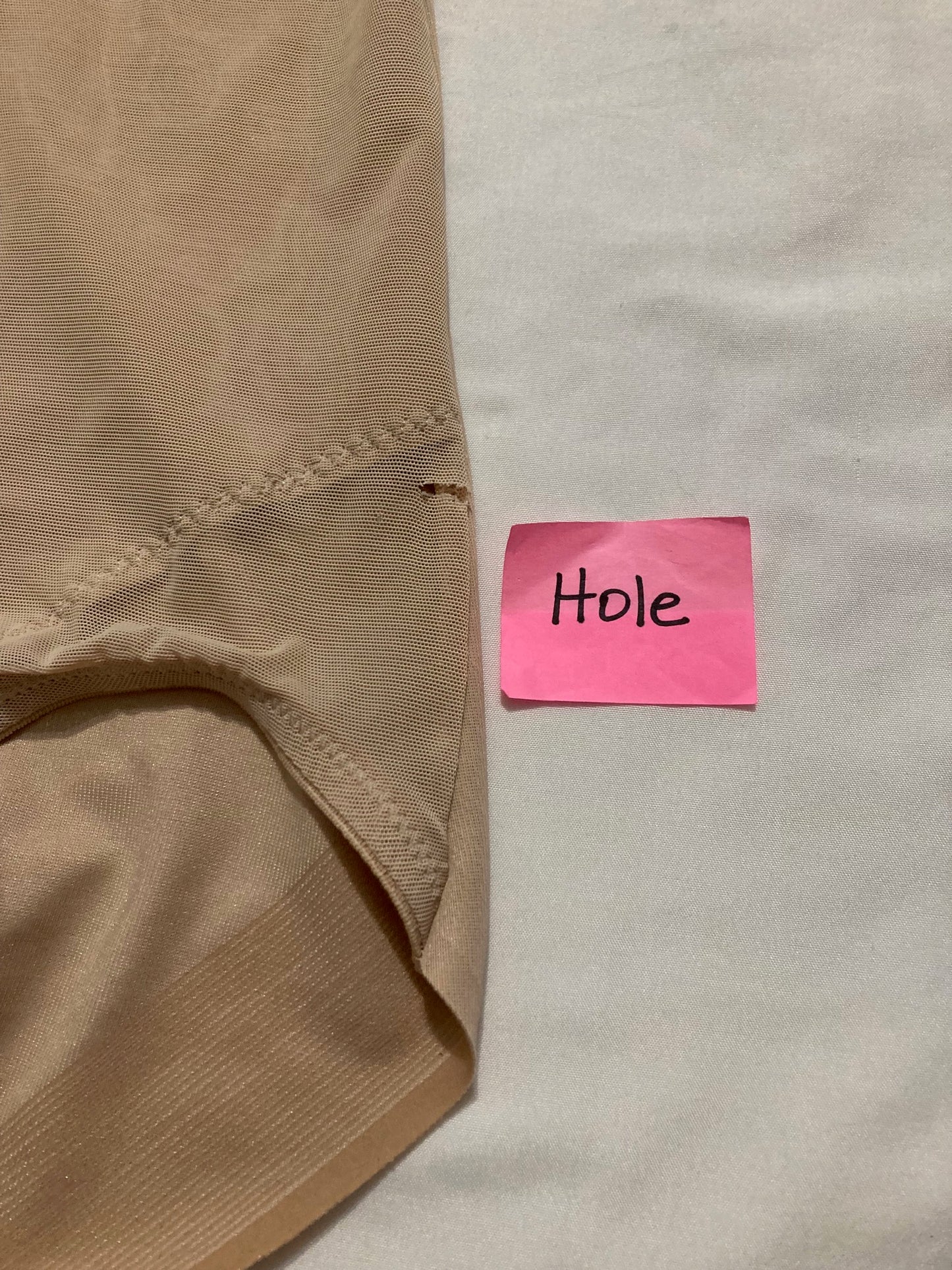 NWD MIRACLESUIT Extra Firm Sexy Sheer Shaping Bodybriefer NUDE 36C