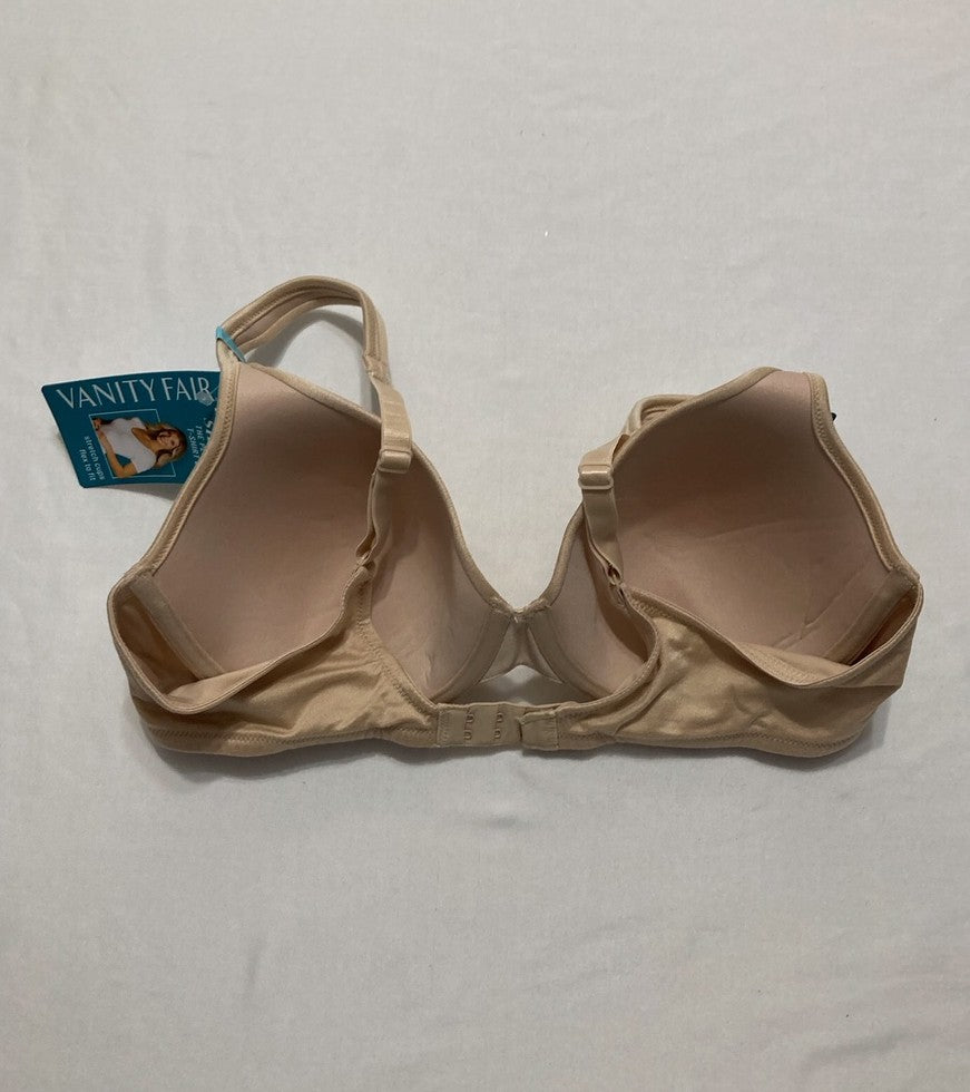 VANITY FAIR T-Shirt Bra Body Shine Full Coverage Lightly Lined BEIGE 36C
