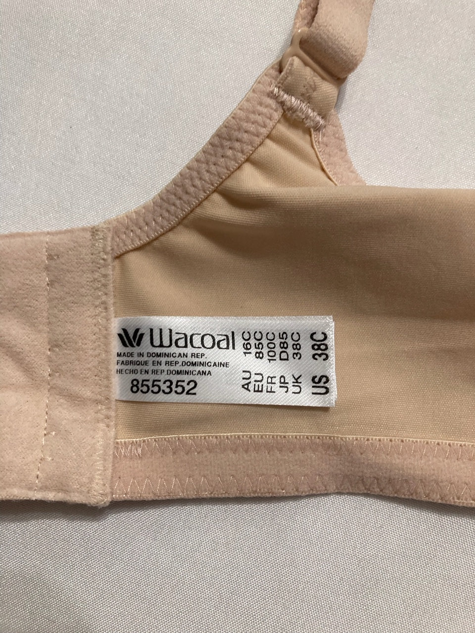 WACOAL High Standards Underwire Bra SAND 38C