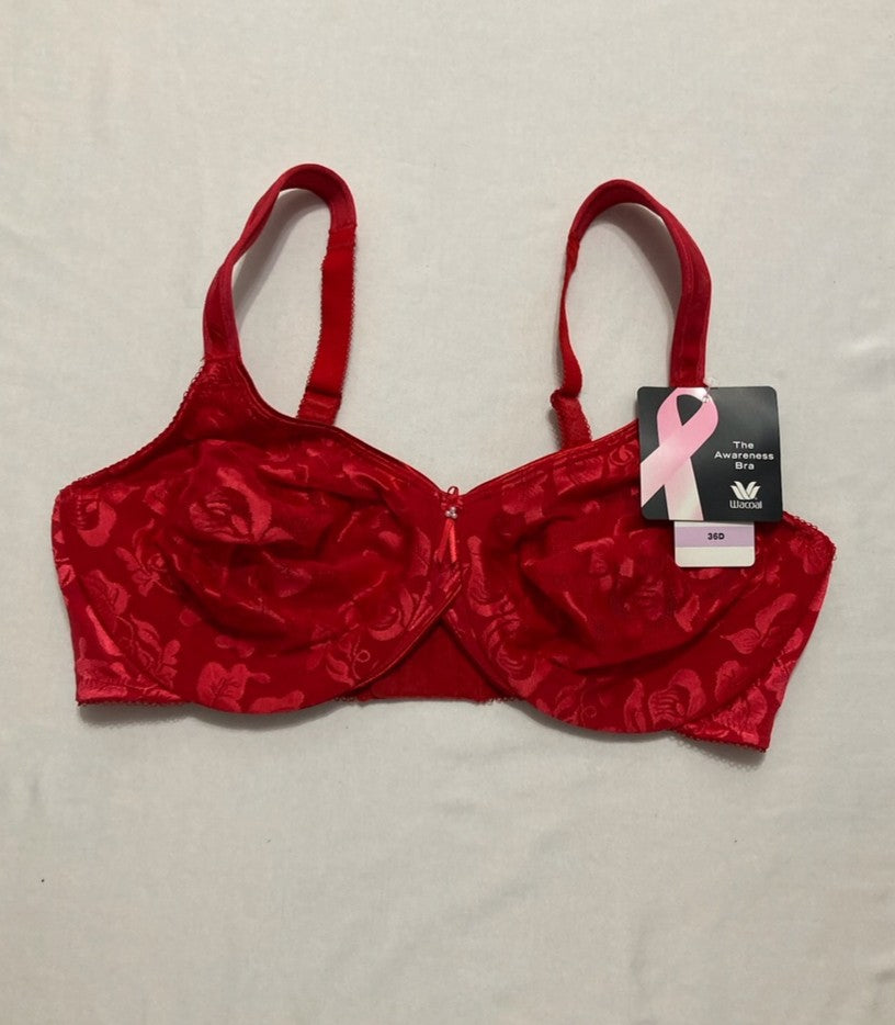 WACOAL Awareness Full Figure Underwire Bra RED 36D