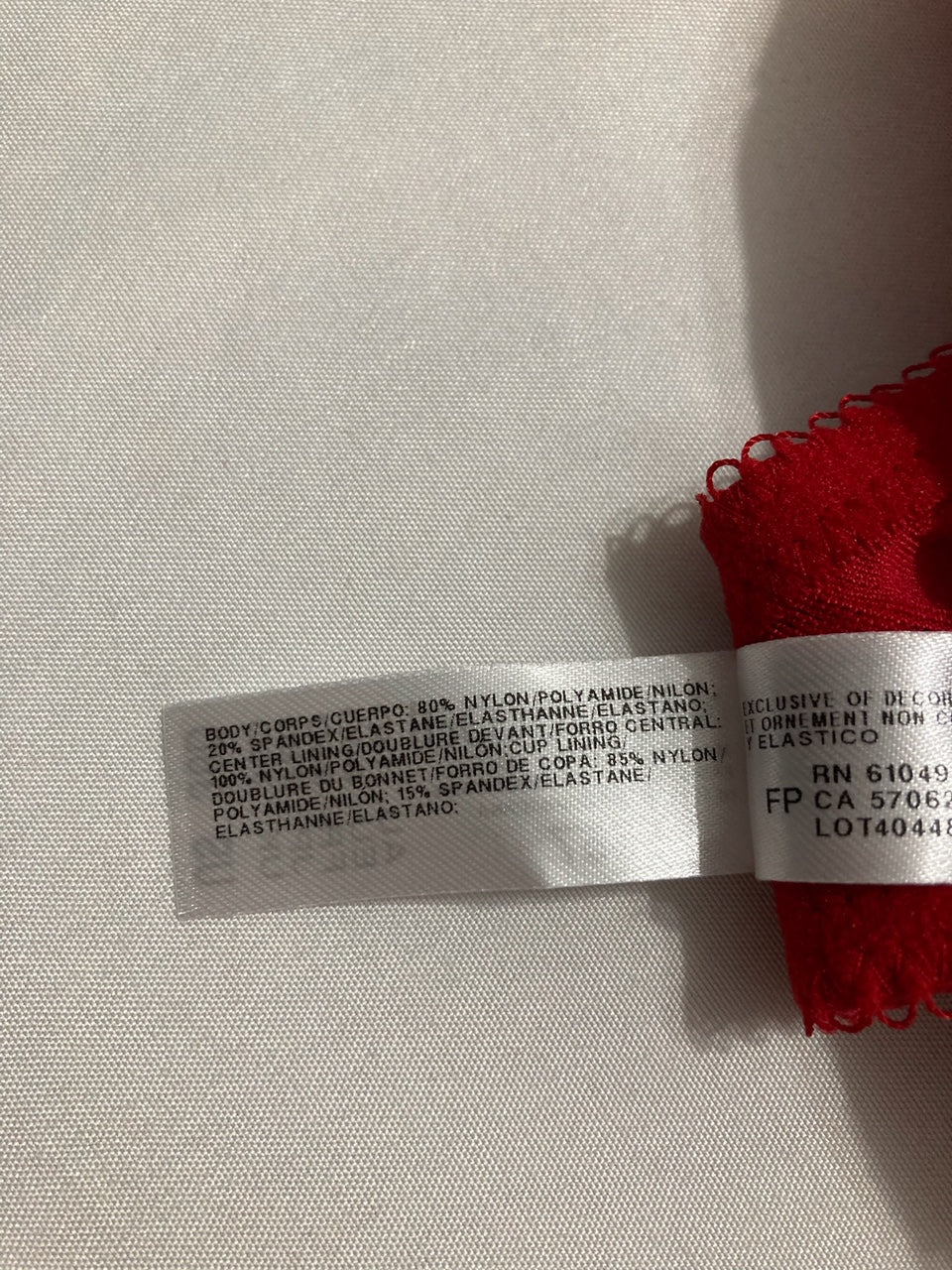 WACOAL Awareness Full Figure Underwire Bra RED 36D