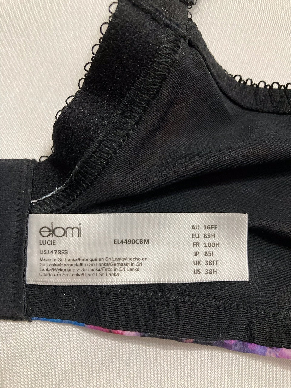 ELOMI Lucie Underwire Bra MULTICOLOR 85H