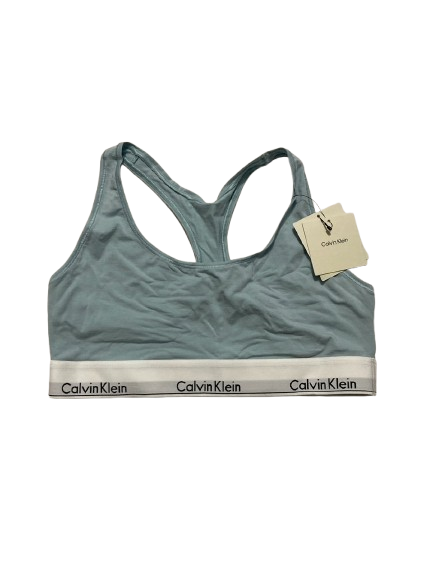 CALVIN KLEIN Icon Cotton Modal Unlined Bralette BLUE