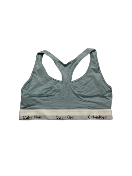 CALVIN KLEIN Icon Cotton Modal Unlined Bralette BLUE