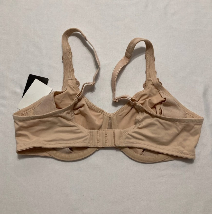 WACOAL Bodysuede Ultra Full Figure Seamless Underwire Bra BEIGE 36C