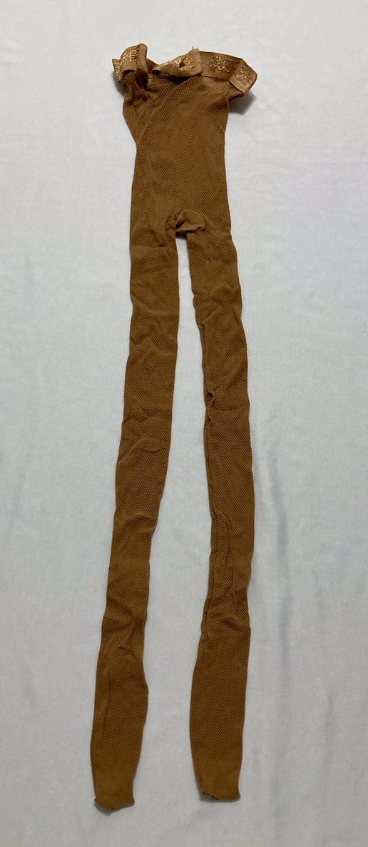 NUDE BARRE 12 PM Fishnet Tights in 12Pm at Nordstrom BROWN L