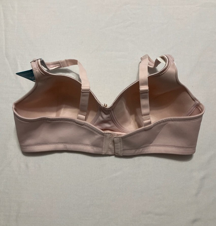 VANITY FAIR Bra with 2-Way Convertible Strap Body Caress Full Coverage PINK 38C