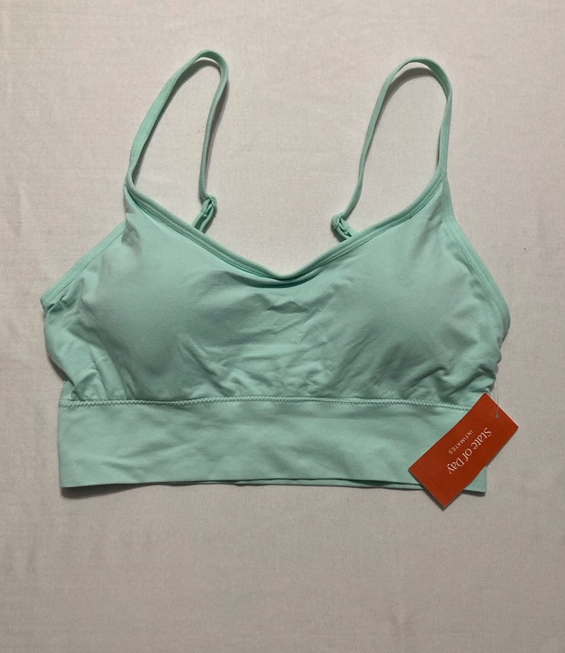 STATE OF DAY Seamless Bralette BLUE L