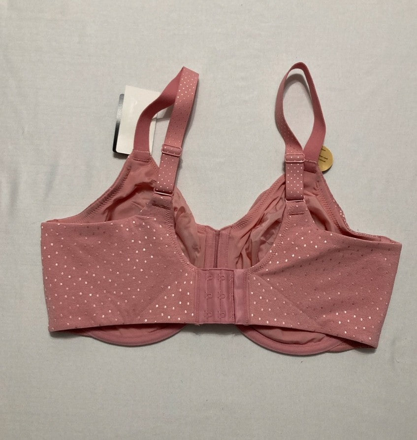 WACOAL Back Appeal Unlined Full Coverage Underwire Bra PINK 36G