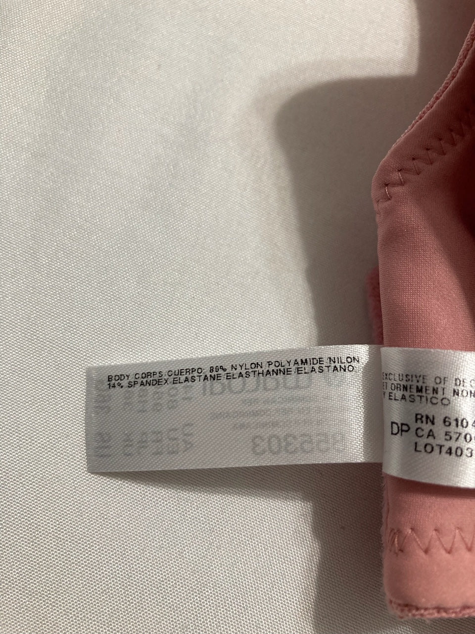 WACOAL Back Appeal Unlined Full Coverage Underwire Bra PINK 36G