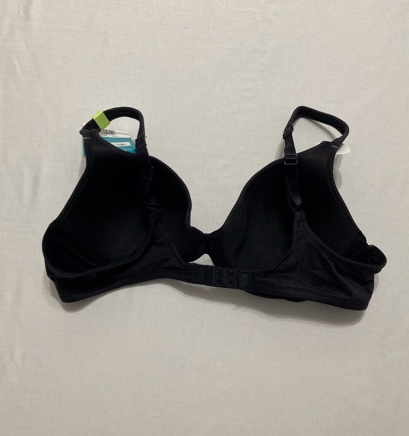VANITY FAIR Perfect T-Shirt Bra Body Shine Full Coverage Lightly Lined BLACK 38B