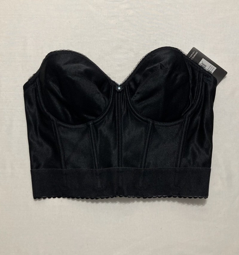 DOMINIQUE Noemi Backless Strapless Bustier Bridal Bra BLACK 36C
