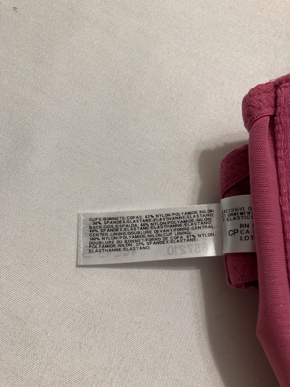 WACOAL Plus Size Unlined Full Coverage Underwire Minimizer Bra MAGENTA 40C