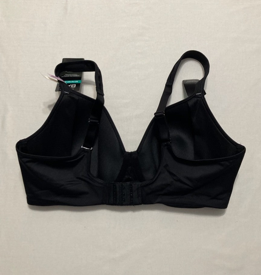 BALI One Smooth U Ultra Light Minimizer Underwire Bra BLACK 36D