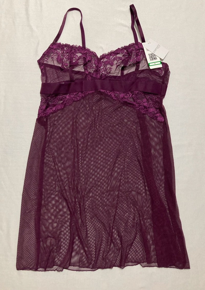 B.TEMPT`D Opening Act Chemise PURPLE L