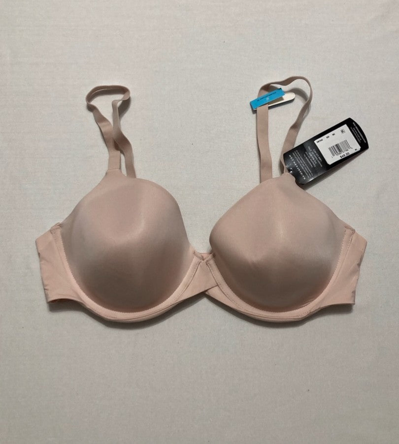 MAIDENFORM One Fab Fit Demi T-Shirt Convertible Bras for Women SANDSHELL 36C