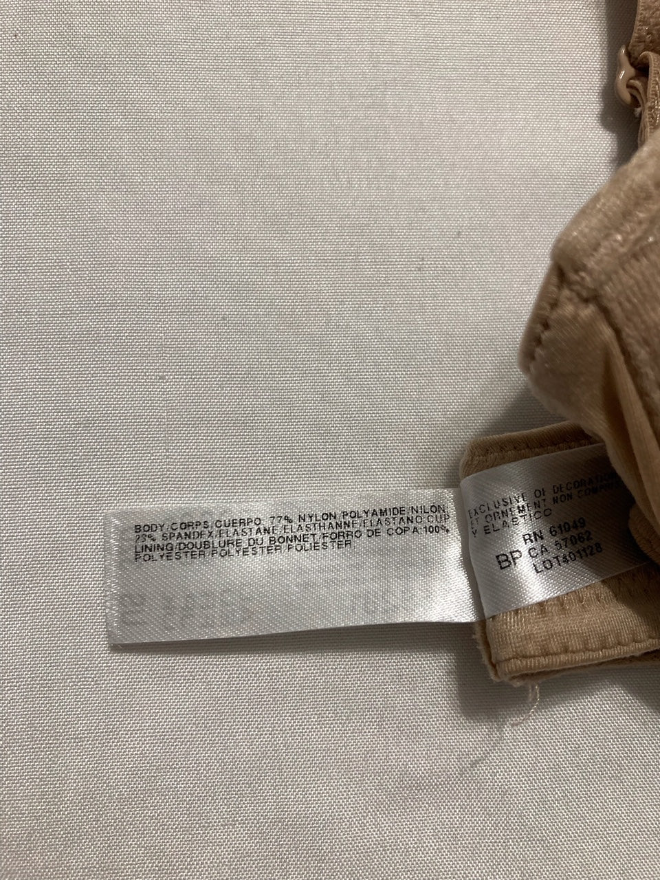 B.TEMPT`D Future Foundation Push-up Bra BEIGE 32D