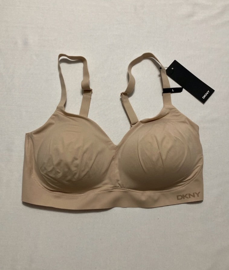 DKNY Smooth Essentials Bralette BEIGE L