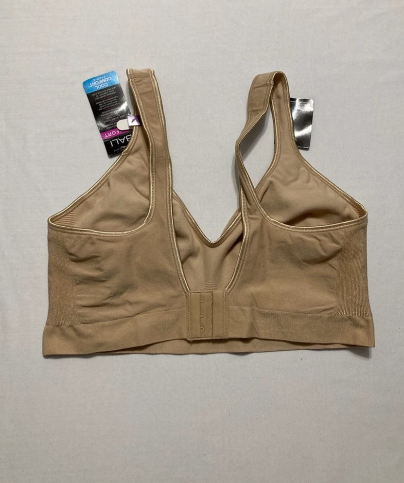 BALI Wireless Bra Comfort Revolution Seamless T-Shirt BEIGE 2XL