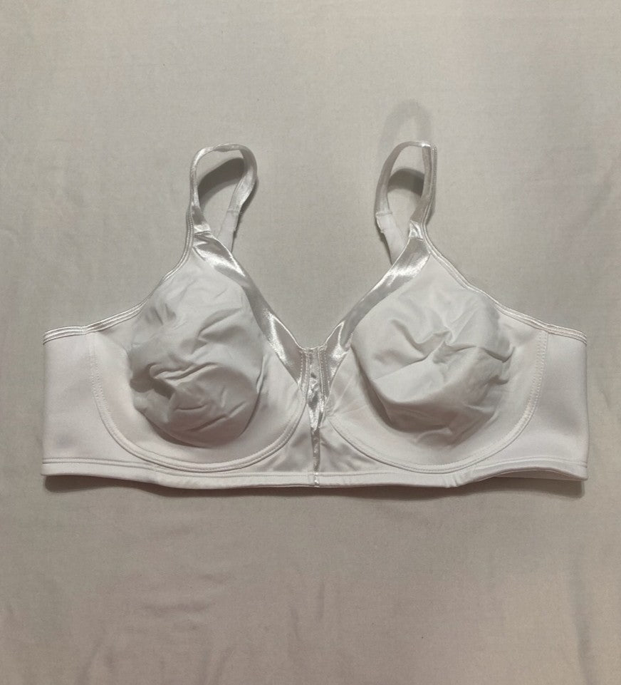 PLAYTEX Wireless Bra 18 Hour Plus-Size T-Shirt Bras Available WHITE 46B