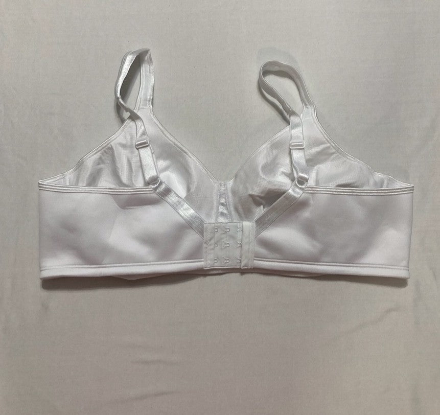 PLAYTEX Wireless Bra 18 Hour Plus-Size T-Shirt Bras Available WHITE 46B