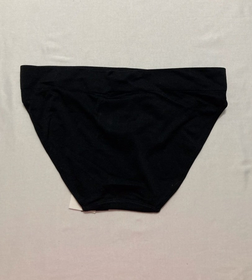 RALPH LAUREN Seamless Stretch High-Rise Brief Underwear BLACK S