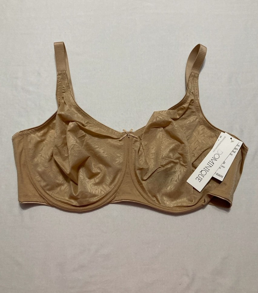 DOMINIQUE Seamless Full Figure Underwire Lingerie for Women BEIGE 44DD