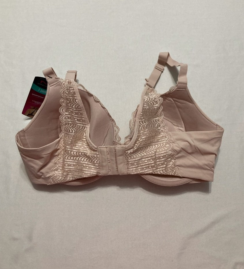 MAIDENFORM Comfort Devotion T-Shirt Bra, Underwire Bra SANDSHELL 34DD
