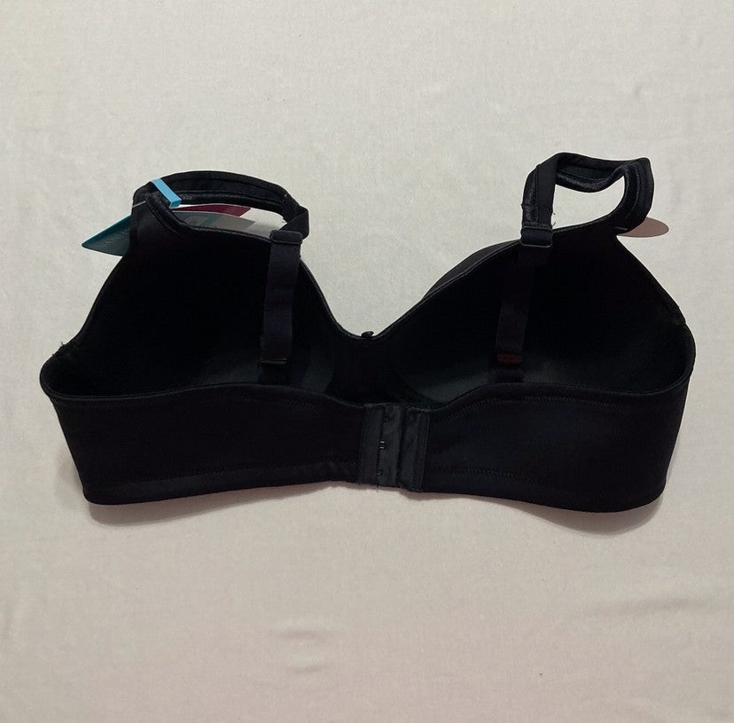VANITY FAIR 2-Way Convertible Straps, Body Caress Full Coverage BLACK 38C