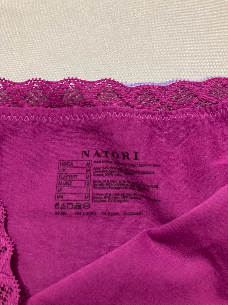 NATORI Bliss French Cut 3-Pack MULTICOLOR M