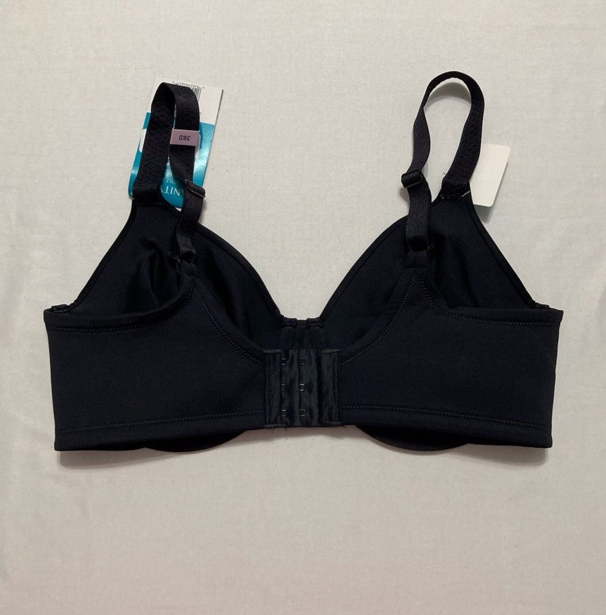 VANITY FAIR Beauty Back Smoothing Minimizer Bra BLACK 36D