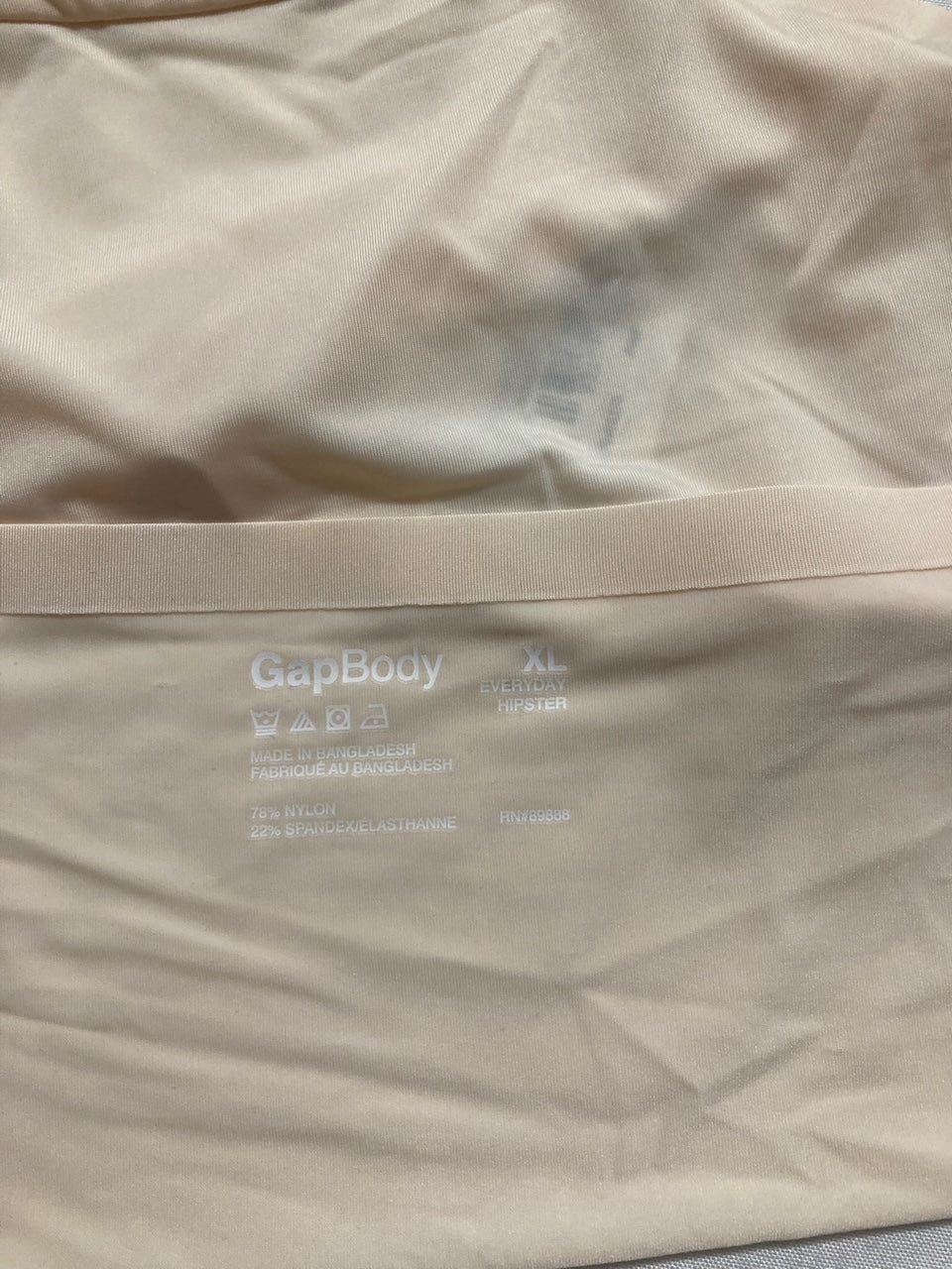 GAPBODY Everyday Essentials Laser Bonded Hipster Underwear NUDE XL