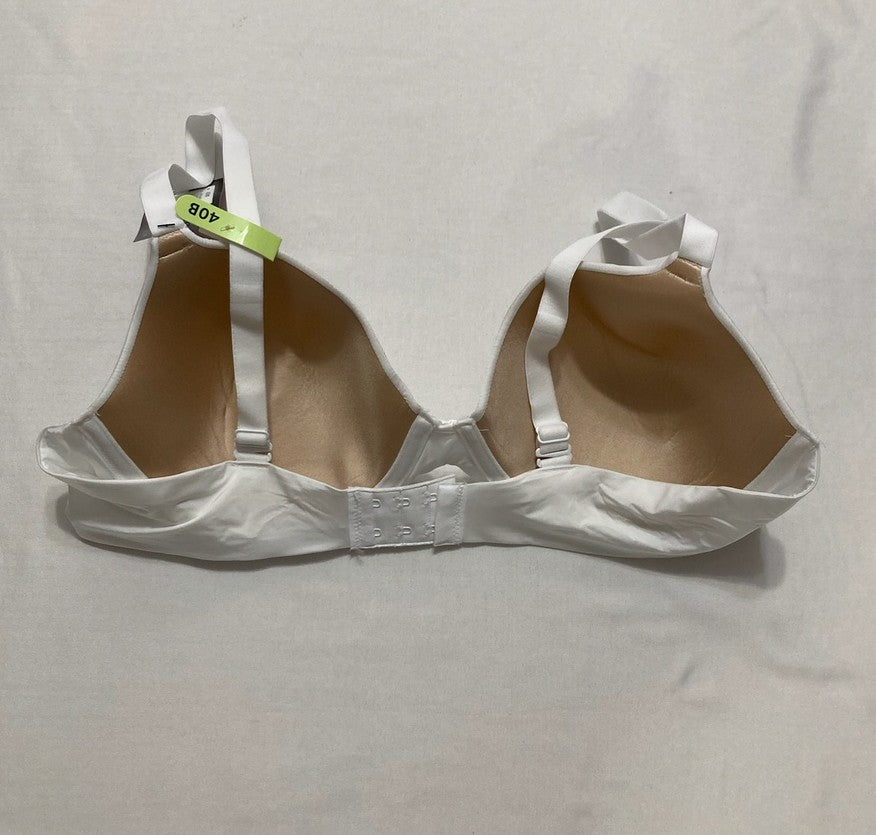 MAIDENFORM Underwire One Fab Fit Demi T-Shirt Convertible Bras WHITE 40B
