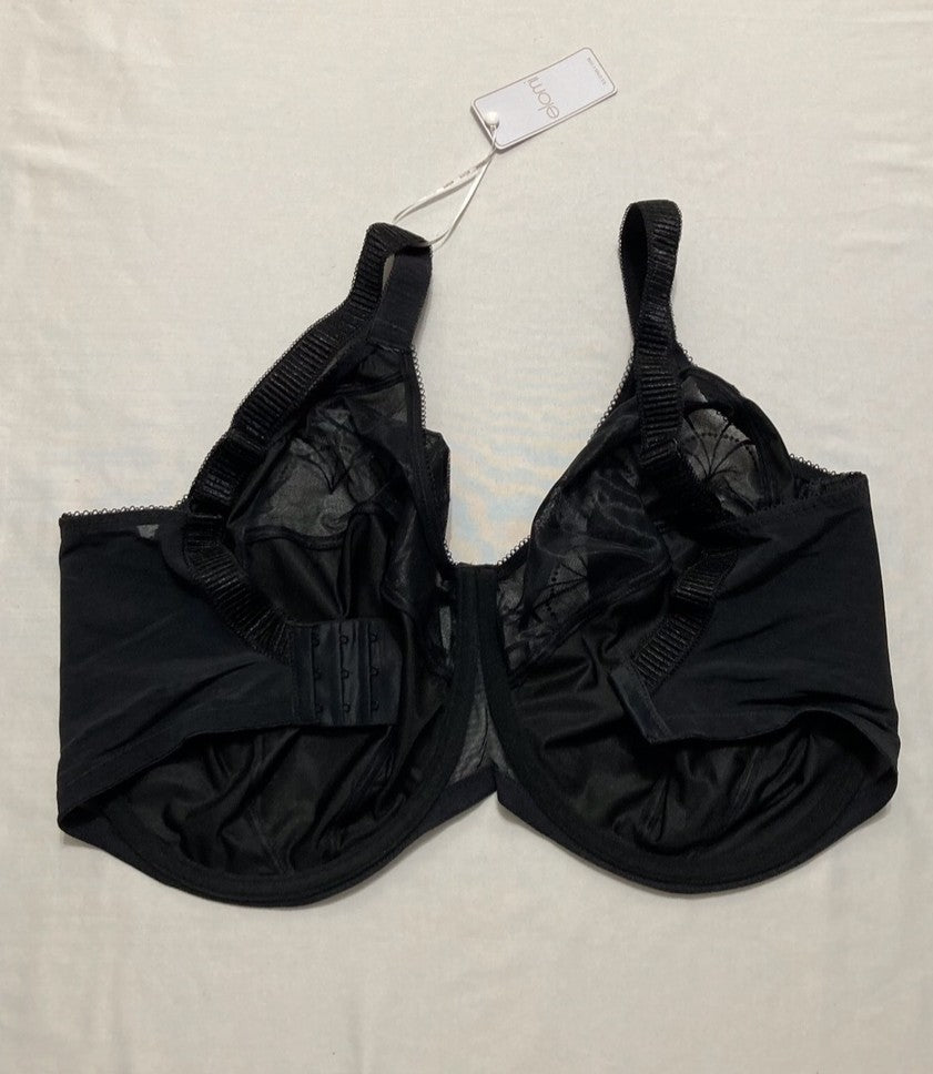 ELOMI Adjustable Full Coverage bras BLACK 90O