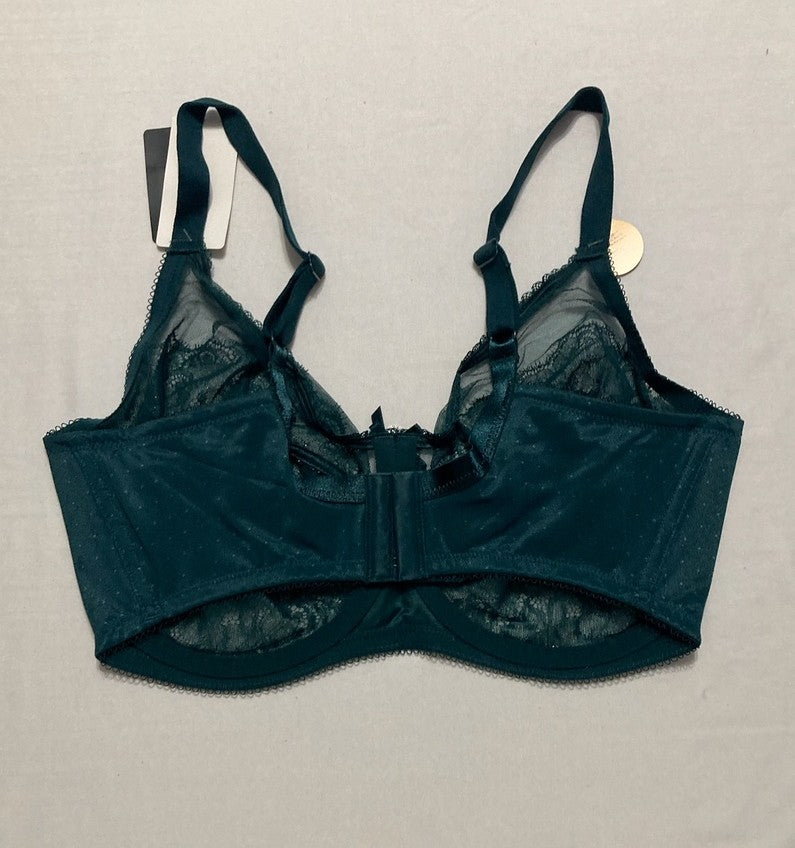 WACOAL Retro Chic Full Figure Underwire Bras GREEN 36DDD