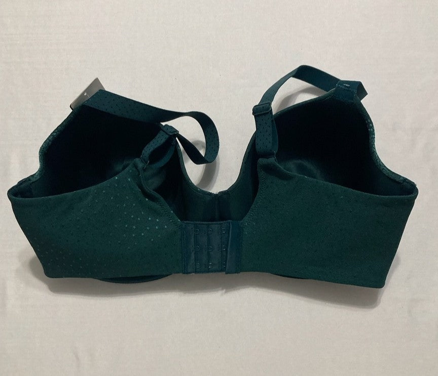 WACOAL Back Appeal Lightly Padded Full Coverage T-Shirt Bra GREEN 36G