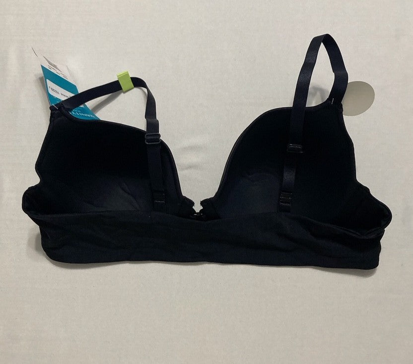 VANITY FAIR Illumination Front Closure Bra Convertible Straps BLACK 38B