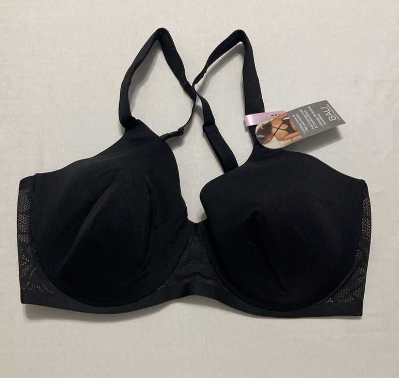 BALI T-Shirt, Coolest Smoothing Underwire BLACK 38D