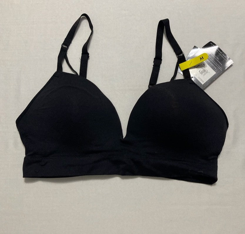 MAIDENFORM Seamless Foam, Wireless Bra with Sweetheart Neckline BLACK M