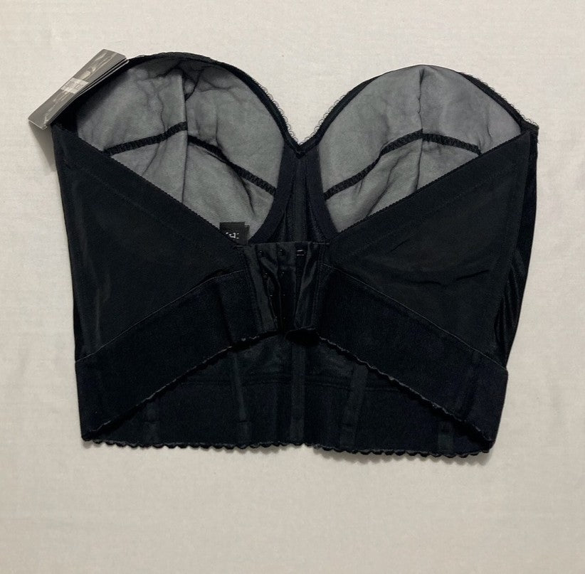 DOMINIQUE Noemi Backless Strapless Bustier Bridal BLACK 36DD