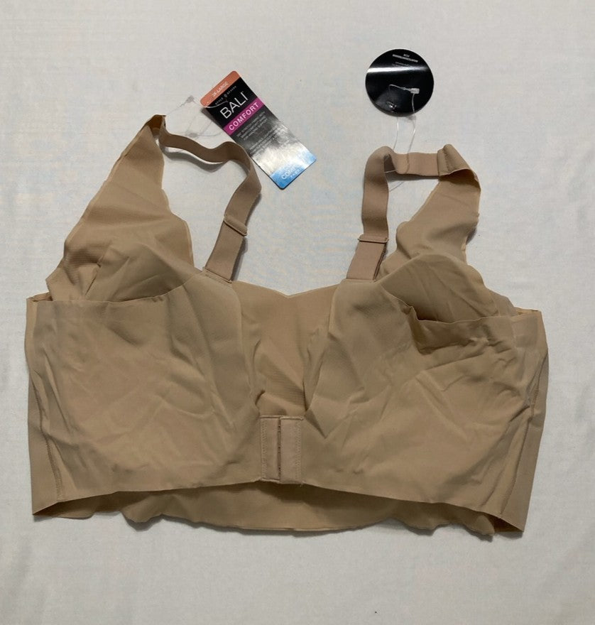 BALI Revolution Full-Coverage Wireless Bra BEIGE 3XL